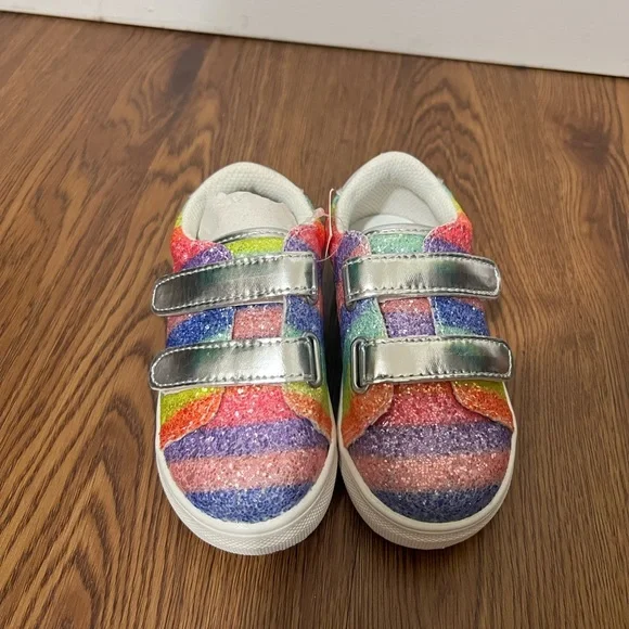 NEW Nina Multicolor Sequin Sneakers Size 8 US - Picture 2 of 4